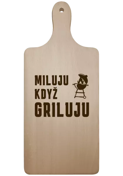 Prkénko Miluju když griluju