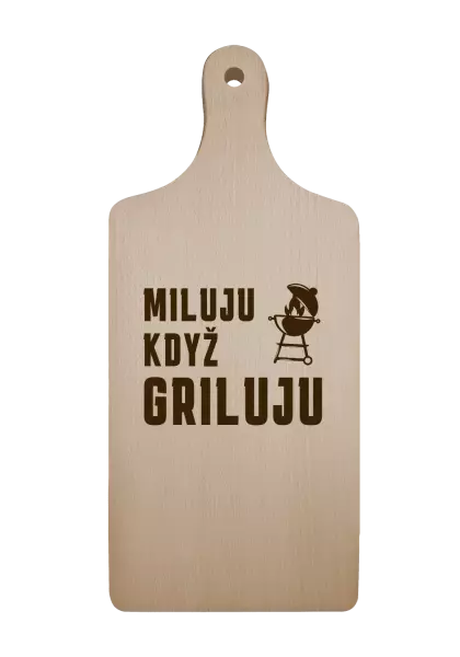 Prkénko Miluju když griluju