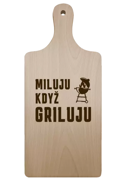 Prkénko Miluju když griluju