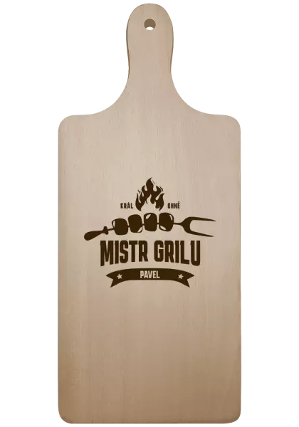Prkénko Mistr grilu, král ohně