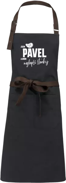 Zástěra Jsem jméno a umím nejlepší steaky