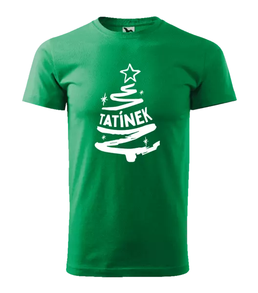 Pánské vánoční tričko Stromeček tatínek