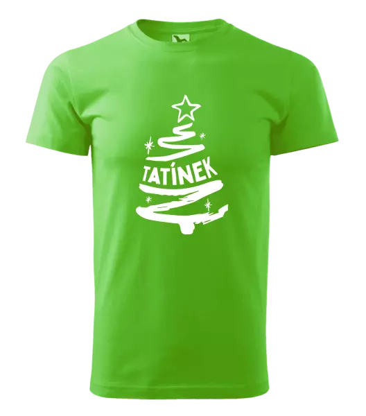 Pánské vánoční tričko Stromeček tatínek