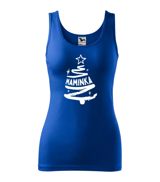 Dámské vánoční tílko Stromeček maminka