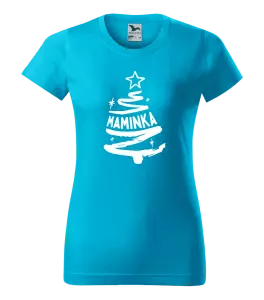 Dámské tričko Malfini Basic Stromeček maminka