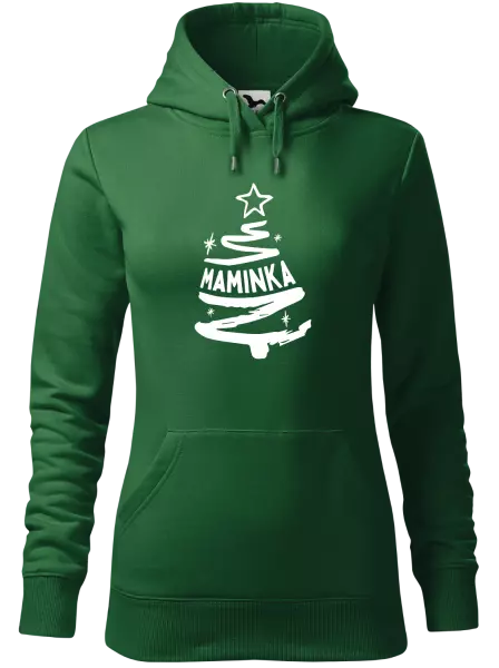 Dámská vánoční mikina Stromeček maminka
