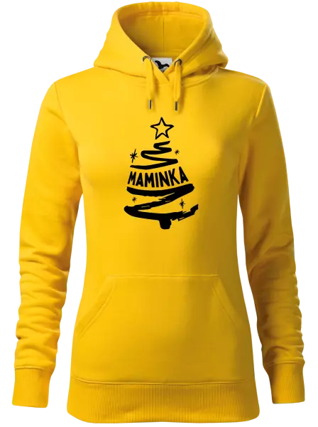 Dámská vánoční mikina Stromeček maminka