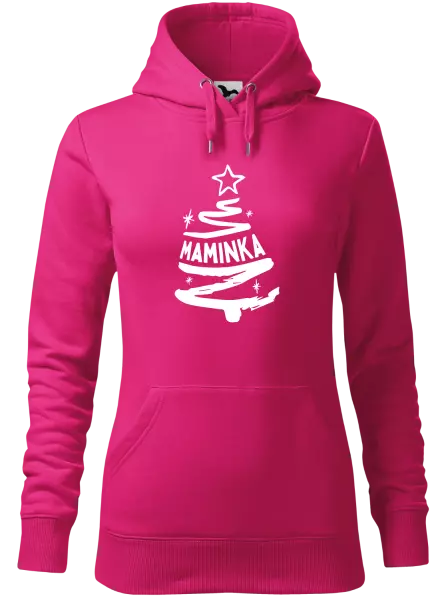Dámská vánoční mikina Stromeček maminka