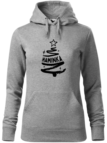 Dámská vánoční mikina Stromeček maminka