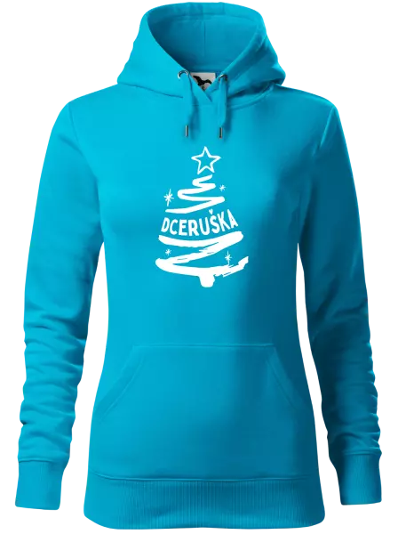 Dámská vánoční mikina Stromeček dceruška