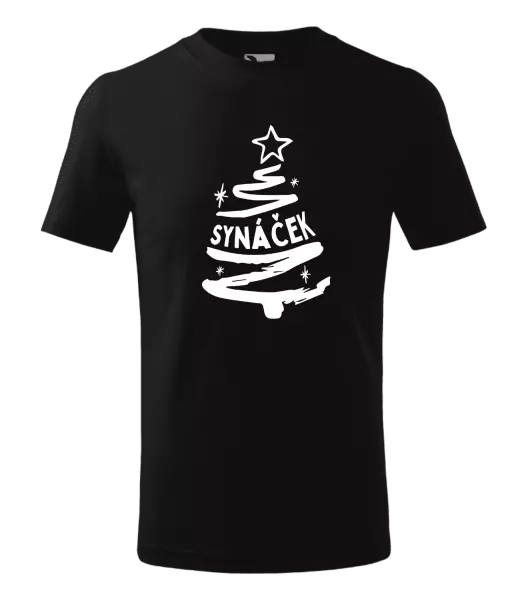 Dětské vánoční tričko Stromeček synáček