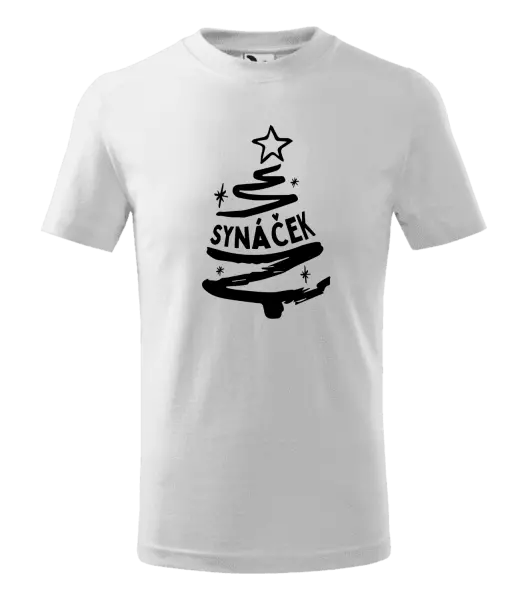 Dětské vánoční tričko Stromeček synáček