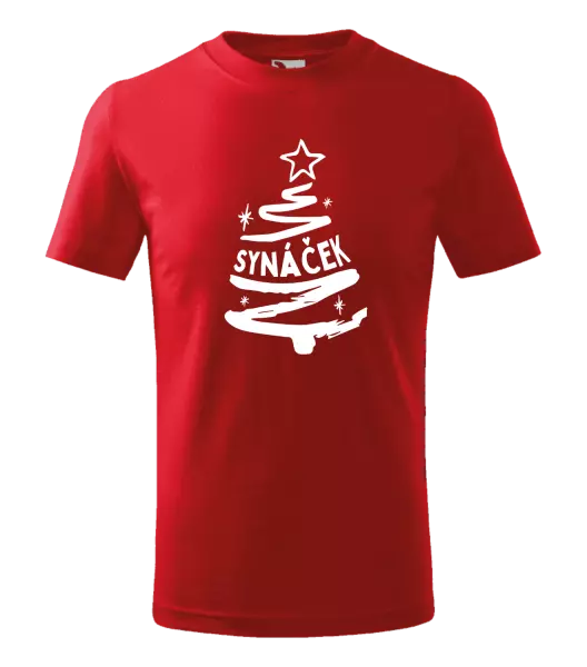 Dětské vánoční tričko Stromeček synáček