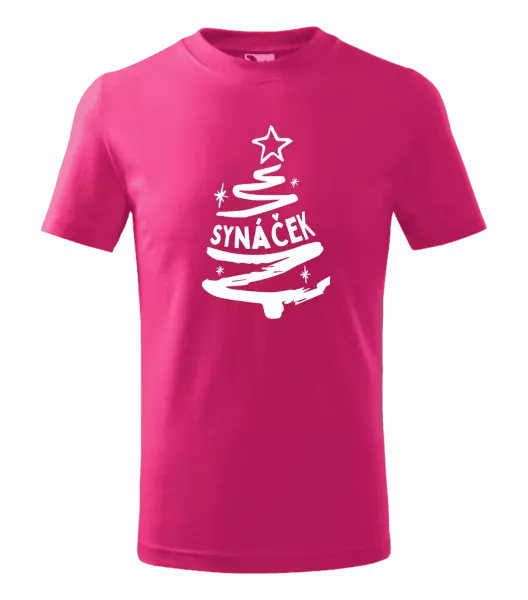 Dětské vánoční tričko Stromeček synáček