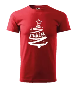 Pánské vánoční tričko Stromeček synáček
