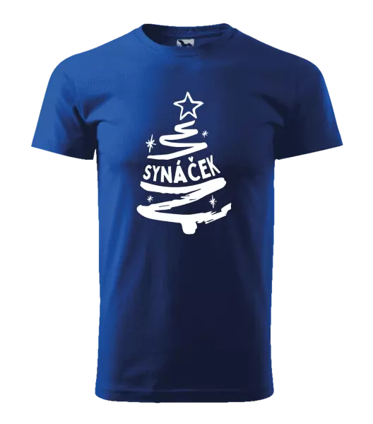 Pánské vánoční tričko Stromeček synáček