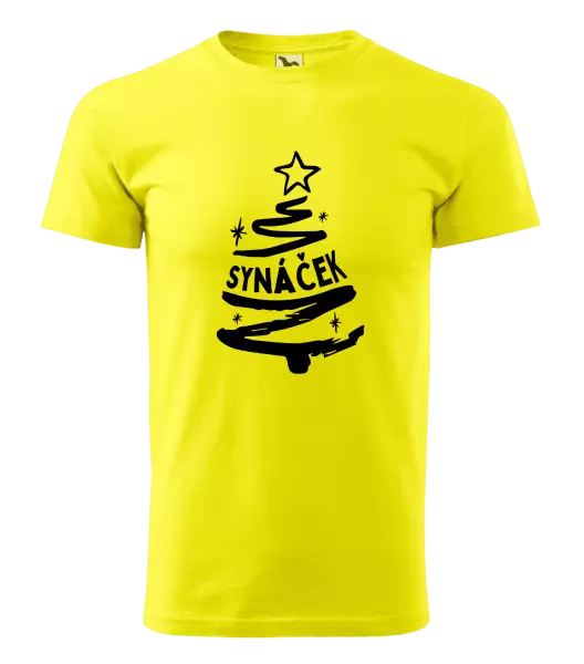 Pánské vánoční tričko Stromeček synáček