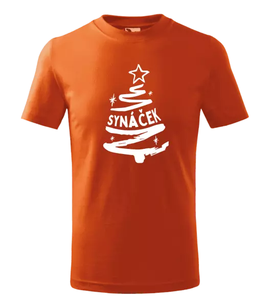 Dětské vánoční tričko Stromeček synáček