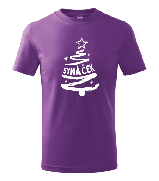 Dětské vánoční tričko Stromeček synáček