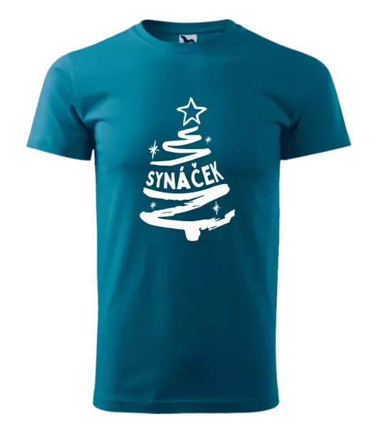 Pánské vánoční tričko Stromeček synáček
