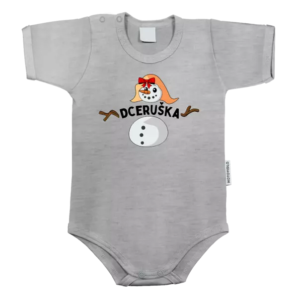 Dětské body Sněhulák dceruška