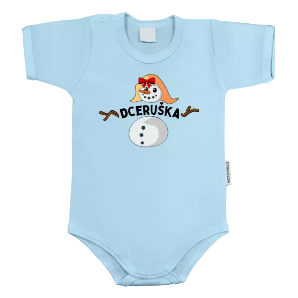 Dětské body Sněhulák dceruška