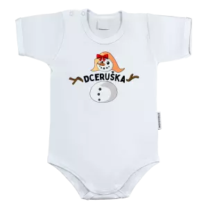 Dětské body Sněhulák dceruška