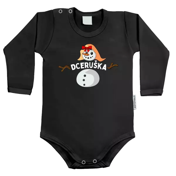 Dětské body Sněhulák dceruška