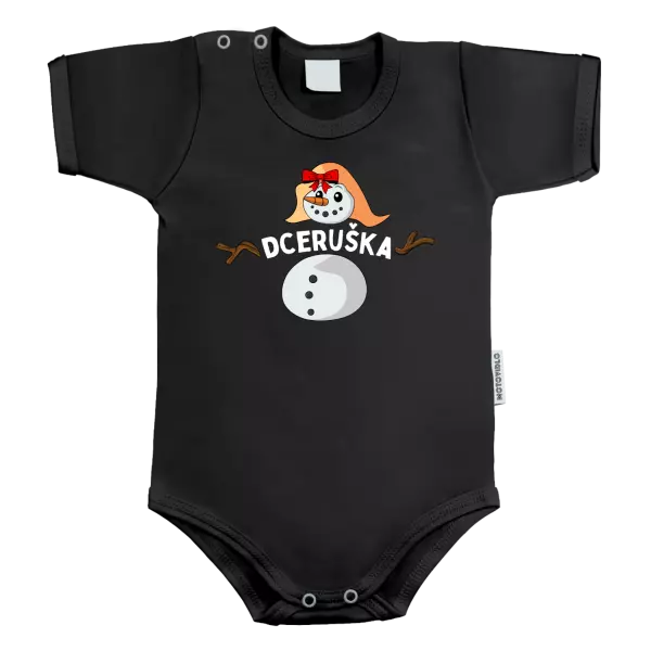 Dětské body Sněhulák dceruška