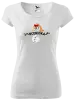 Dámské vánoční tričko Sněhulák dceruška