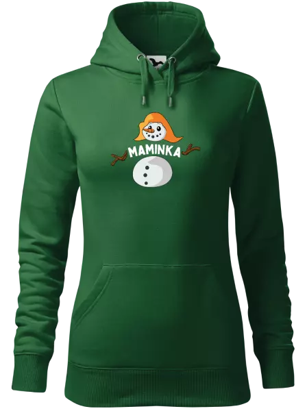 Dámská vánoční mikina Sněhulák maminka
