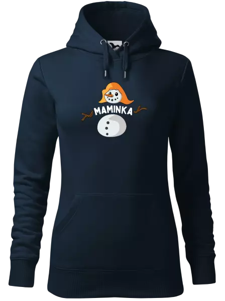 Dámská vánoční mikina Sněhulák maminka