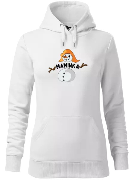 Dámská vánoční mikina Sněhulák maminka