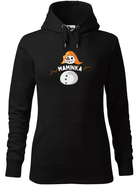 Dámská vánoční mikina Sněhulák maminka
