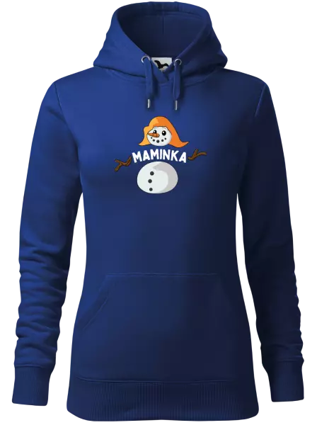 Dámská vánoční mikina Sněhulák maminka