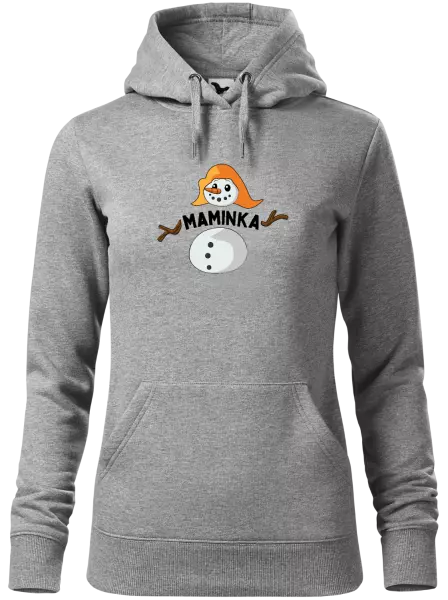 Dámská vánoční mikina Sněhulák maminka