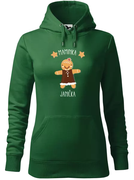 Dámská vánoční mikina Perníček maminka