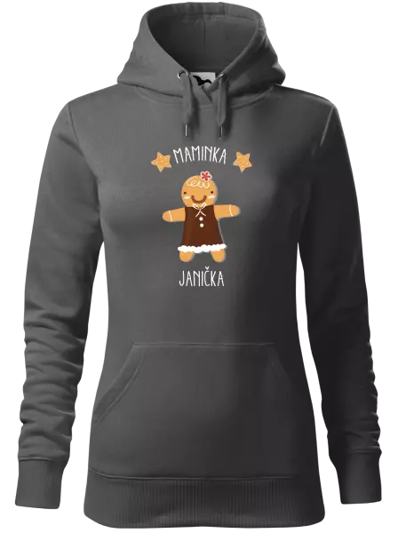 Dámská vánoční mikina Perníček maminka