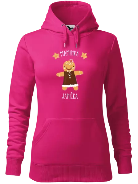 Dámská vánoční mikina Perníček maminka