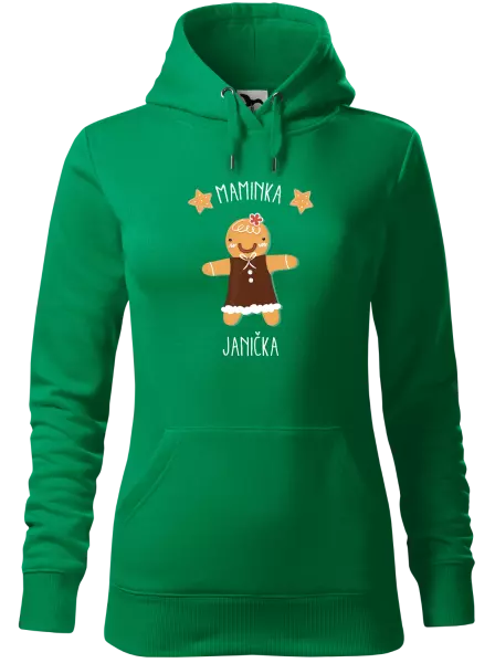 Dámská vánoční mikina Perníček maminka