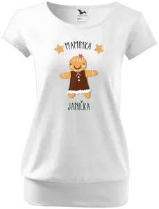 Dámské vánoční tričko Perníček maminka