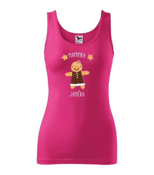 Dámské vánoční tílko Perníček maminka