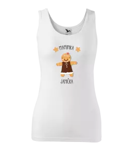 Dámské vánoční tílko Perníček maminka