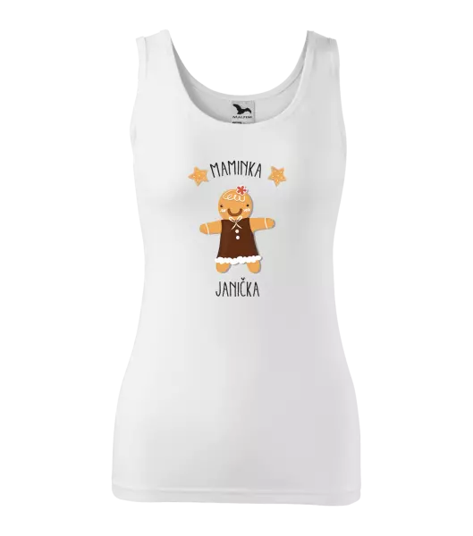 Dámské vánoční tílko Perníček maminka