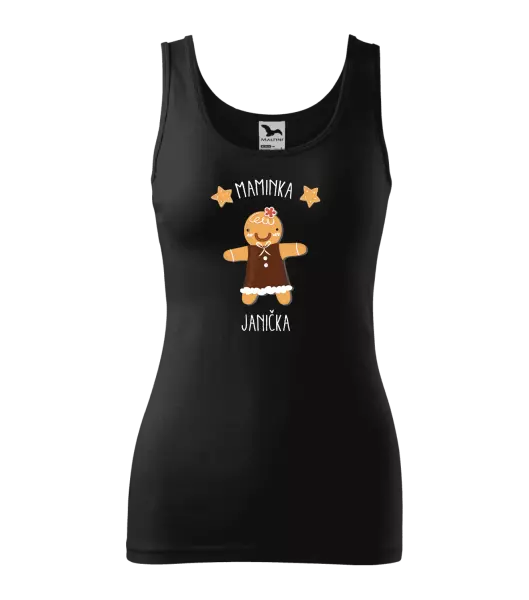 Dámské vánoční tílko Perníček maminka