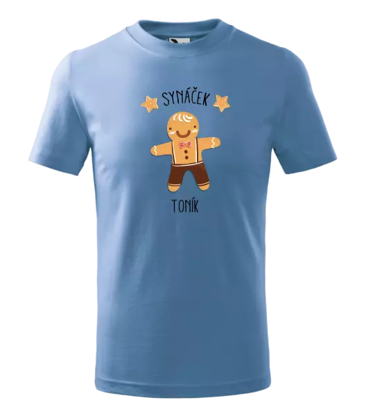 Dětské vánoční tričko Perníček synáček