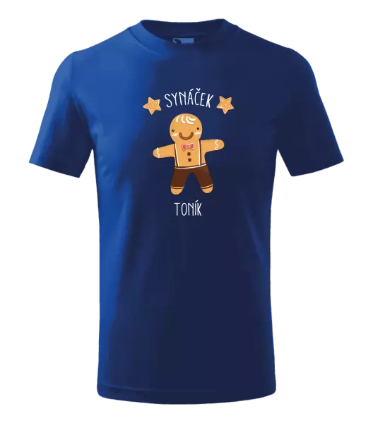 Dětské vánoční tričko Perníček synáček