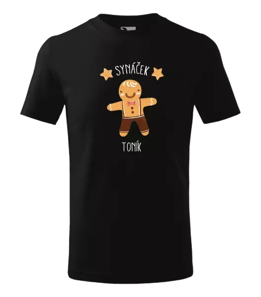 Dětské vánoční tričko Perníček synáček