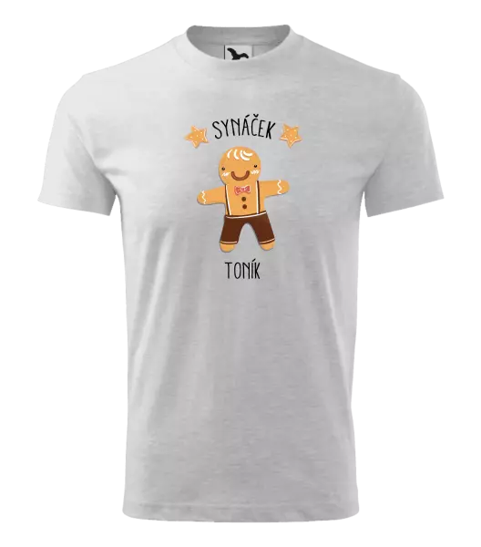 Dětské vánoční tričko Perníček synáček