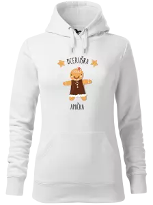 Dámská vánoční mikina Perníček dceruška